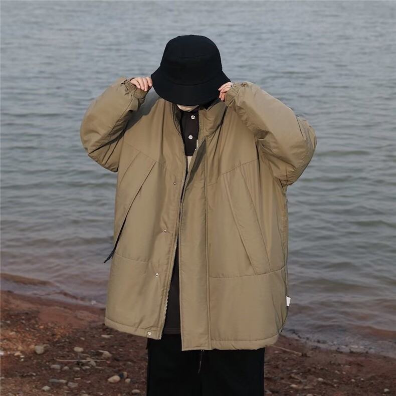 新款cityboy日系棉衣男秋冬款加厚港风外套复古情侣棉服M3164-P95,男装棉衣,星座1008-1