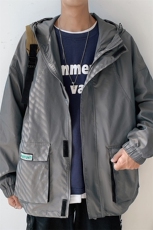 1港风秋季休闲宽松潮流百搭大码M-5XL工装夹克外套男7210P78控98，男装夹克，星座226-2