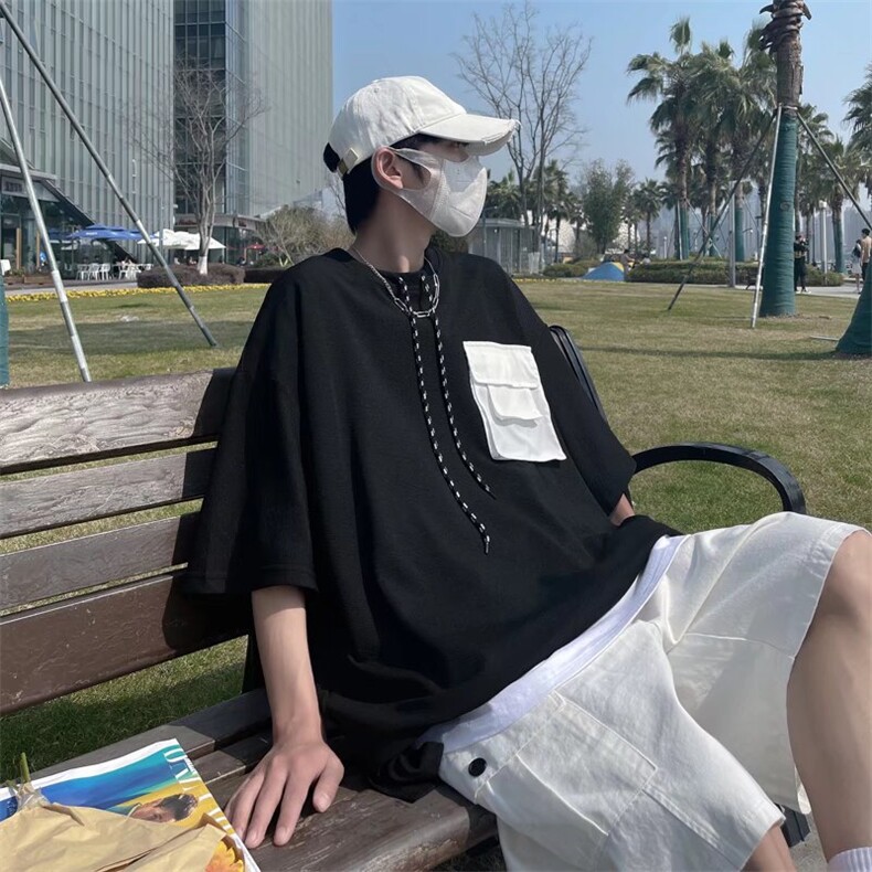 男圆领T恤宽松短袖E07P25,男装T恤,星座1116-2