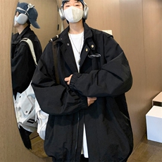 2024外套男春装款新款休闲男夹克痞帅J92P78，男装夹克，电商A157