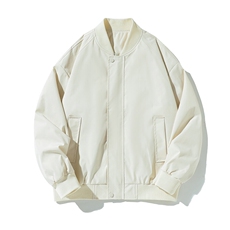 春季新款现货宽松棒球服男休闲简约百搭潮流夹克上衣外套6603-P60，男装夹克，电商B306