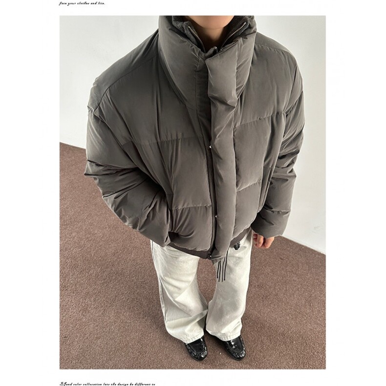 棉服男款冬季加厚保暖衣服男生2025新款韩版痞帅宽松棉衣外套,男装棉衣,星座410-6（原星座1304-1）