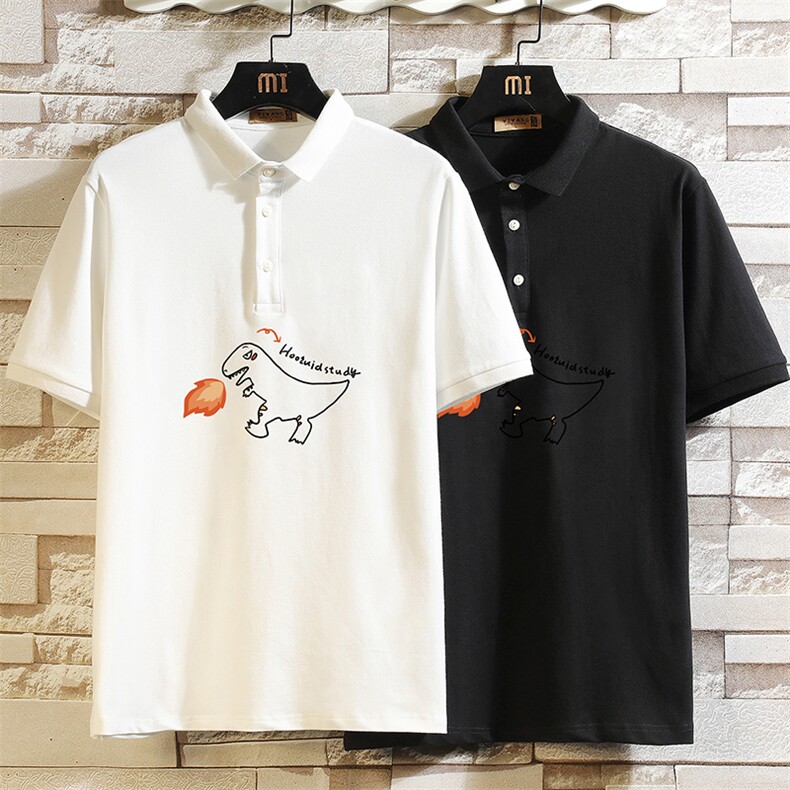PL57040-P35翻领短袖polo衫男大码胖子半袖t恤男有领保罗衫,男装Polo衫,电商A040A