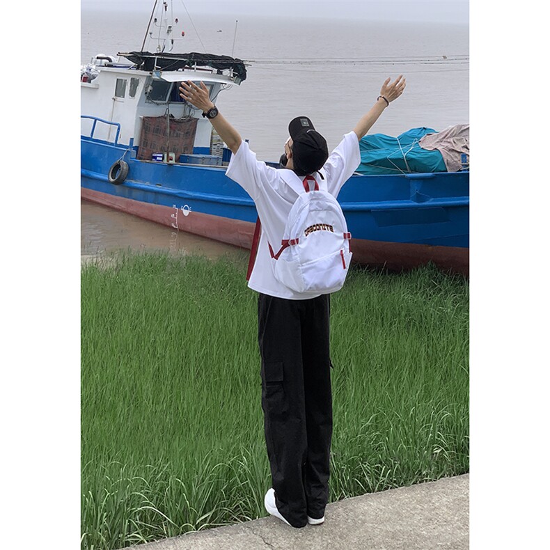 B221美式ins街头hiphop宽松休闲多口袋工装裤子LK23120-P65控88,男装休闲裤,电商B221