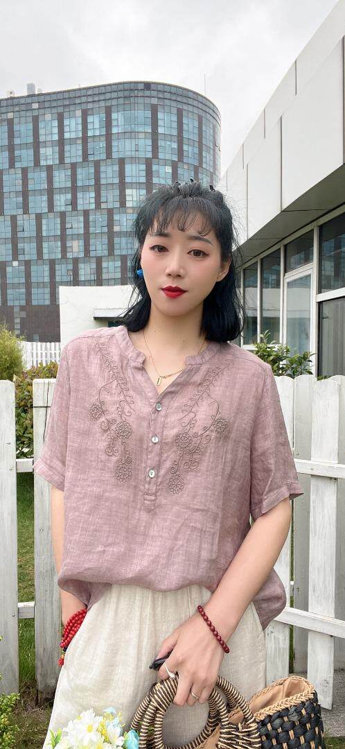 苎小衫 纯苎时尚女装巜川哲》4028，其它，川哲