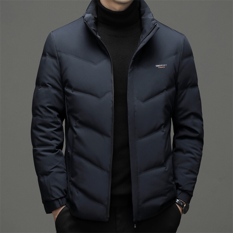 SQY2831秋冬新款2023年男士休闲羽绒服加厚保暖夹克外套P235，男装羽绒服，电商B360