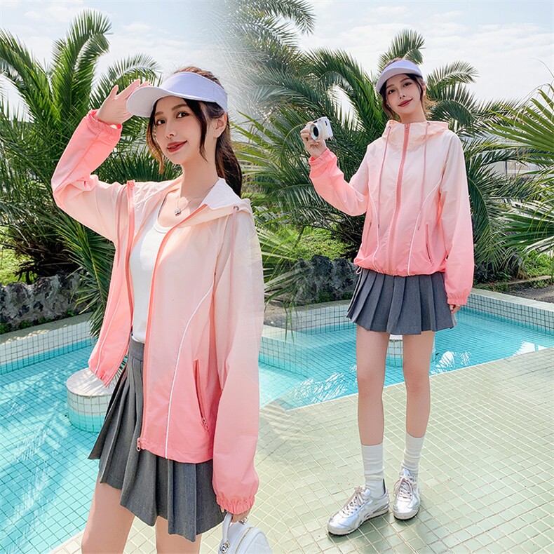 2026夏季新款防晒服短RF2C290-6832#-P85-K138,女装防晒衣,蝶眷