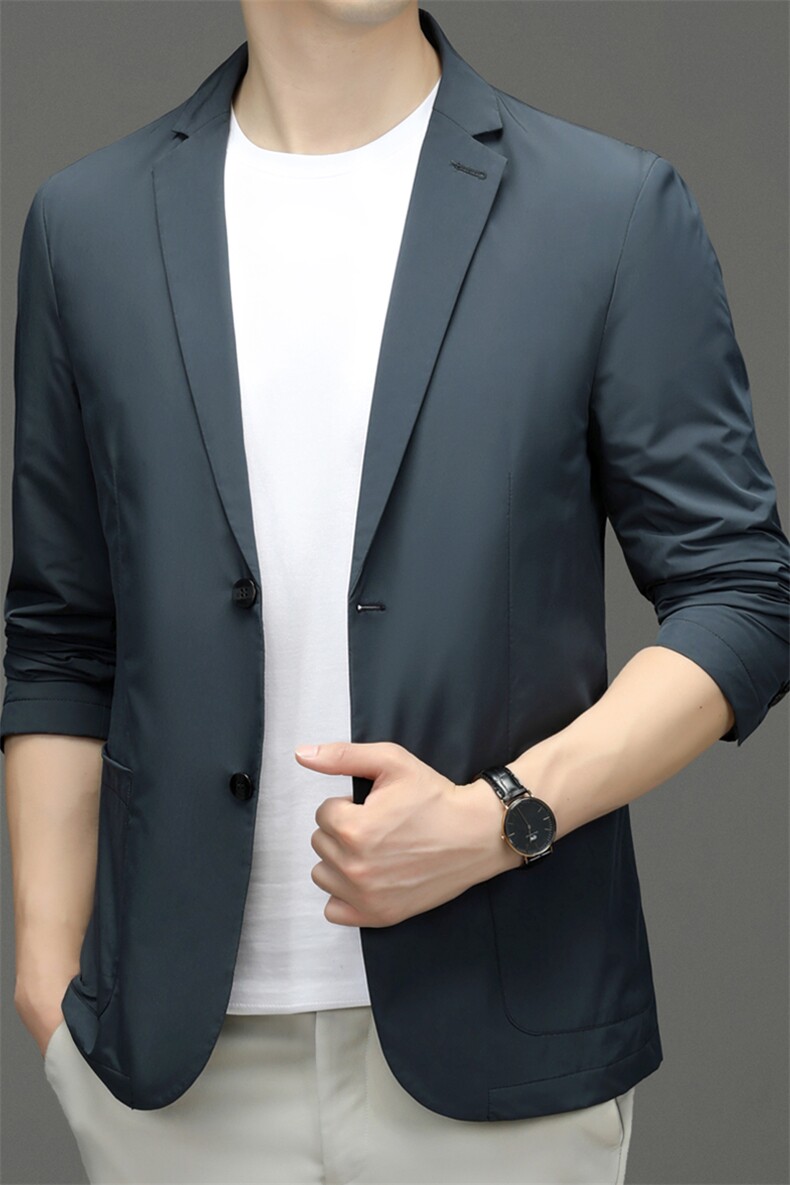 小西装男韩版潮流设计感宽松帅气薄款西服外套男装YYA33621-P185,男装西服,星座1105-3