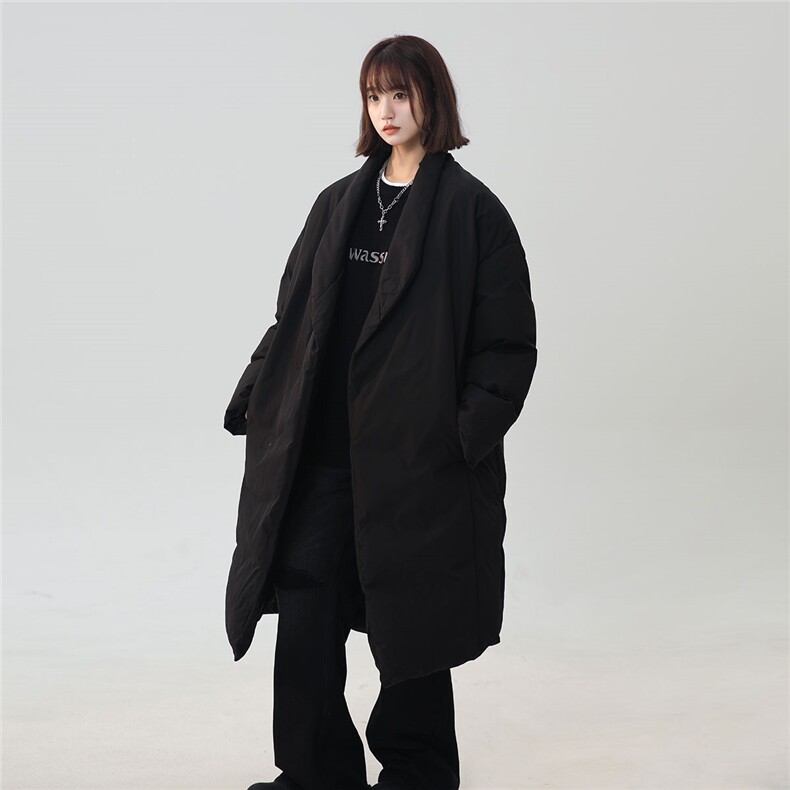 中性西装风衣高级感派克服棉衣过膝中长款棉衣男MY77948P138控198，女装棉衣/棉服，星座226-1