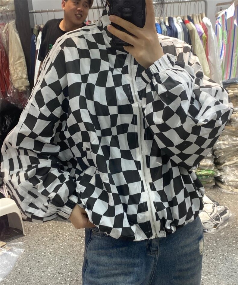 大格设计立领设计防晒外套,女装其它,L·H·X