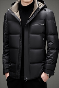 BAMJ-8979钱塘2020-2冬季厚款商务休闲中年男士有帽羽绒服P230图片