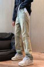 美式高街牛仔裤男潮牌个性显高休闲裤G231/P48，男装牛仔裤，电商D202-1