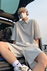 夏季POLO衫设计感运动套装T3632特P30控58/DK8606特P25控48，男装Polo衫，电商A007