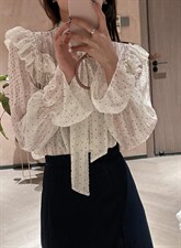 5326#圆点衬衣，其它，首选