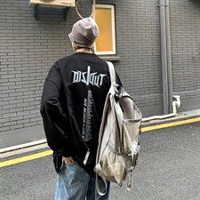 特P32无差价长袖重磅春秋圆领T恤-CX1719 港风图片