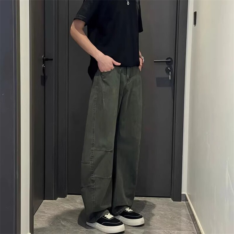 1506A/GF130/52工装裤男款秋春提裆弯刀裤子1,男装工装外套,星座1506A