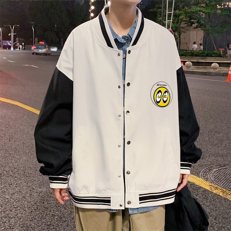 ！2023春季新款男士棒球夹克情侣中性棒球外套秋衣JK301P60，男装夹克，电商B220