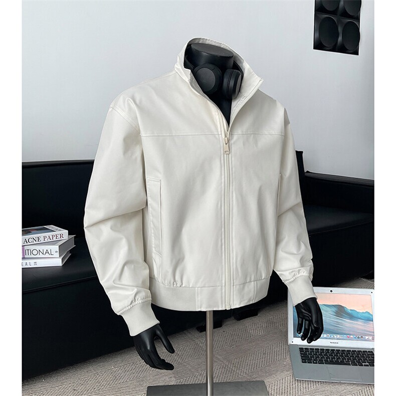 美式cleanfit飞行夹克男秋季三防水外套短款工装冲锋衣立领棒球服,男装夹克,电商A247