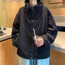 灯芯绒外套男士连帽夹克秋冬外套W209P50，男装夹克，星座1116-2