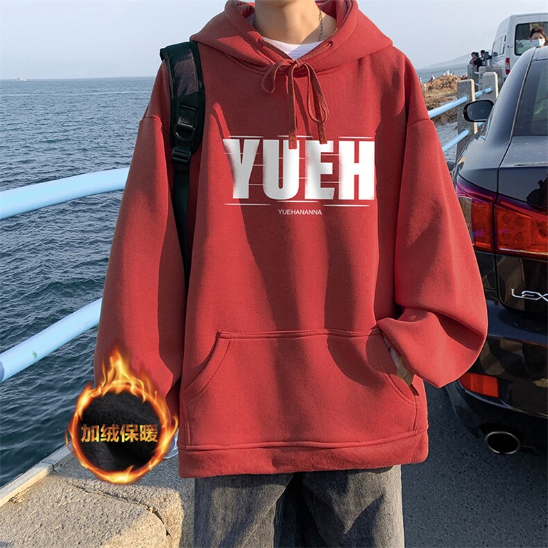 抖音供货、复合重磅加绒现货连帽卫衣宽松D223A-JR-WY2383-特P40,男装卫衣,电商019-1