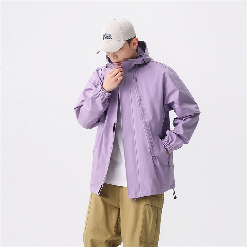 冲锋衣外套潮牌痞帅炸街男秋冬小众日系防水山系夹克JK880-P50,男装夹克,星座308B-2