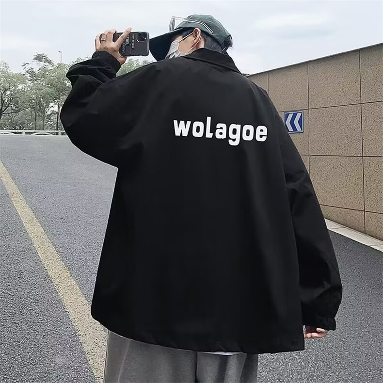潮流夹克潮男休闲时尚外套W013P43,男装夹克,星座1116-2