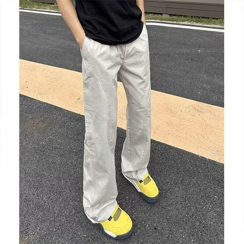 美式工装裤百搭休闲裤新款显高显瘦潮流直筒宽松长裤WLX022-P36,男装工装外套,星座1008