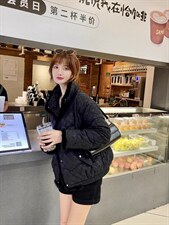 水貂绒羽绒服，女装羽绒服，雾灵水Lady-Lin