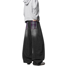 HK0080-P58-X98-尺码s-2xl-克重：蓝色350g黑色380g-无影墙，男装牛仔裤，电商A310