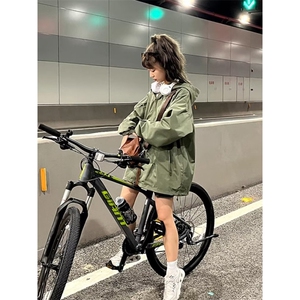 1506/QW1290/P44秋装新款现货多拉链冲锋衣男夹克潮外套津冲锋衣图片