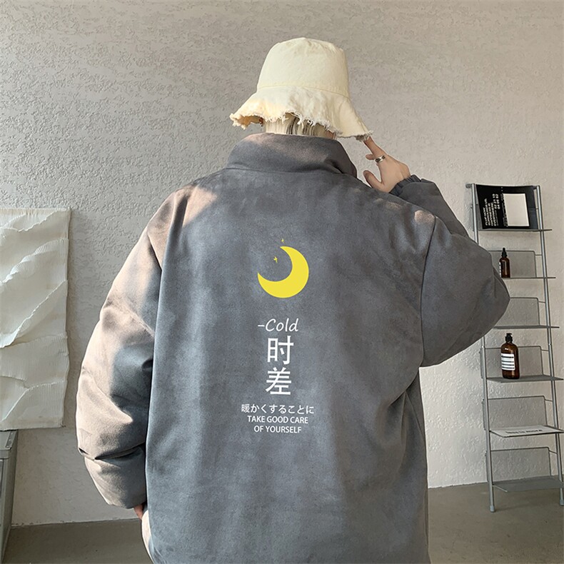 麂皮绒棉衣男大码立领棉袄子男羽绒棉服JM87047-P110,男装棉衣,电商A040