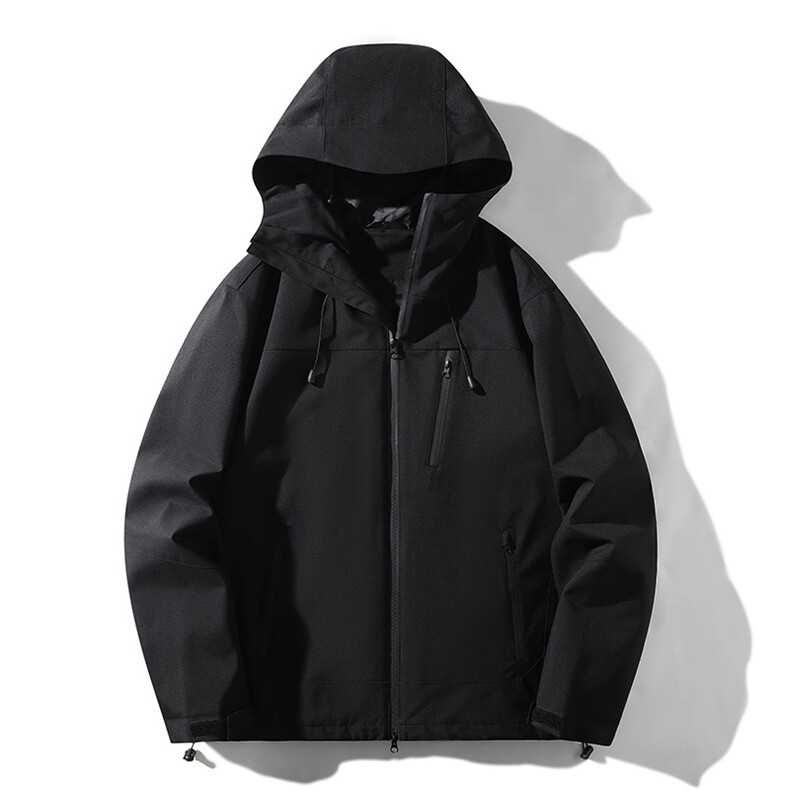 新款男女高品质户外登山服青少年学生冲锋衣夹克外套HS6607,男装夹克,星座1206（原A206）