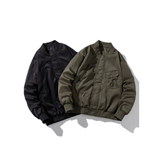 现货2色简约街头棒球服棉服外套秋冬，男装棉衣，电商A105