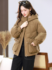 2025年冬季常规休闲风时尚羽绒服，女装羽绒服，婷思杰（原婷想服饰）