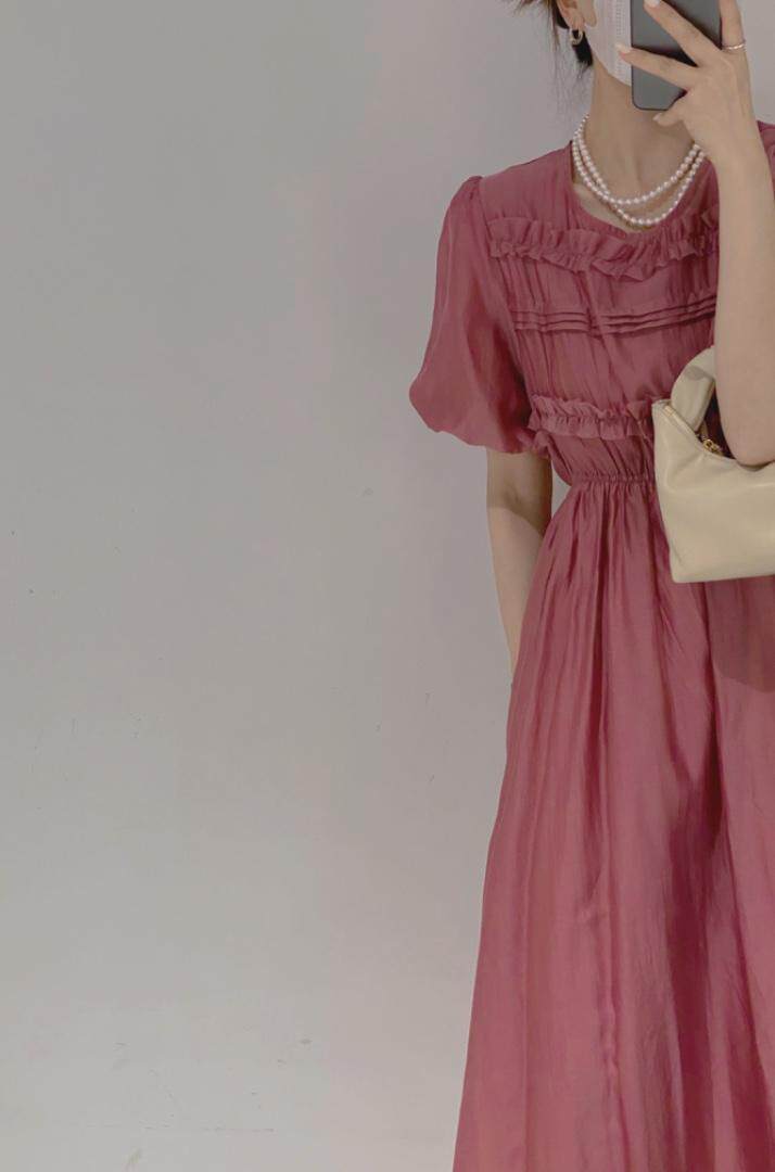 松紧腰裙，其它，驿谷