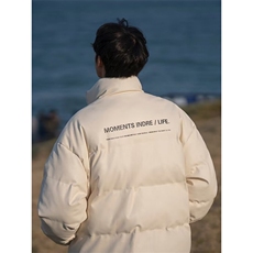 1506-1/MM97031/P66pu皮男款秋冬美式立领外套高级感工装面包服，男装皮衣，星座1506-1