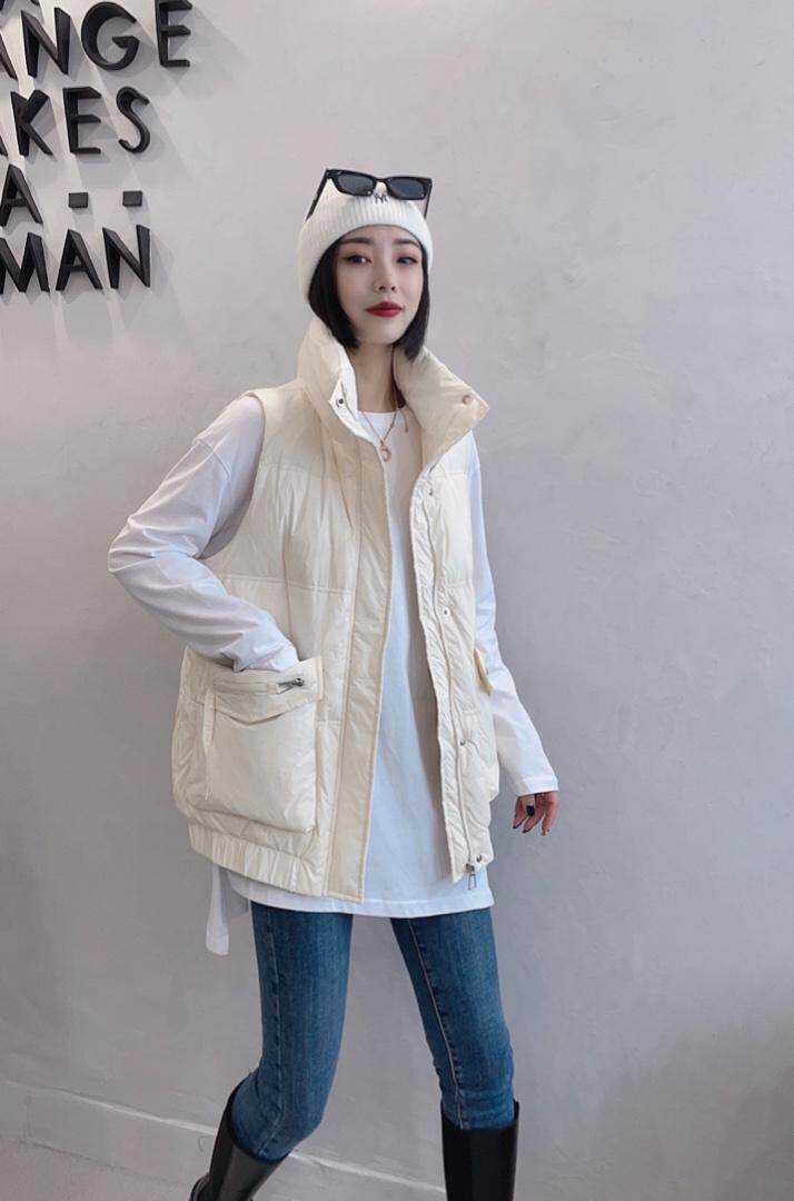 2021冬季新款90绒马甲，女装马甲，曼希野