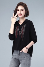 2021年秋季新款时尚简约百搭连帽卫衣套装，女装套装/套裙，深水步
