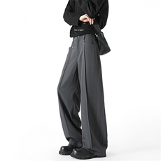 垂感直筒休闲西裤春季新款休闲裤抖音品质A111-A156-P5588，男装休闲裤，电商基地A111