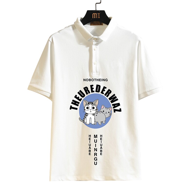 PL57160-P35翻领短袖polo衫男大码胖子半袖t恤男有领保罗衫,男装Polo衫,电商A040A
