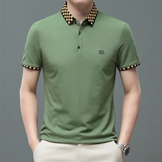 棉质短袖T恤男宽松翻领POLO衫夏季新款男士休闲体恤ZL88020-P62，男装Polo衫，星座1105-3