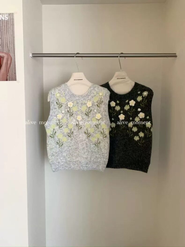 2025年秋季时尚百搭通勤简约休闲马甲，女装马甲，织己羊绒