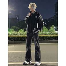 美式hiphop牛仔裤修身直筒微喇叭裤控价68，男装牛仔裤，星座310A-4