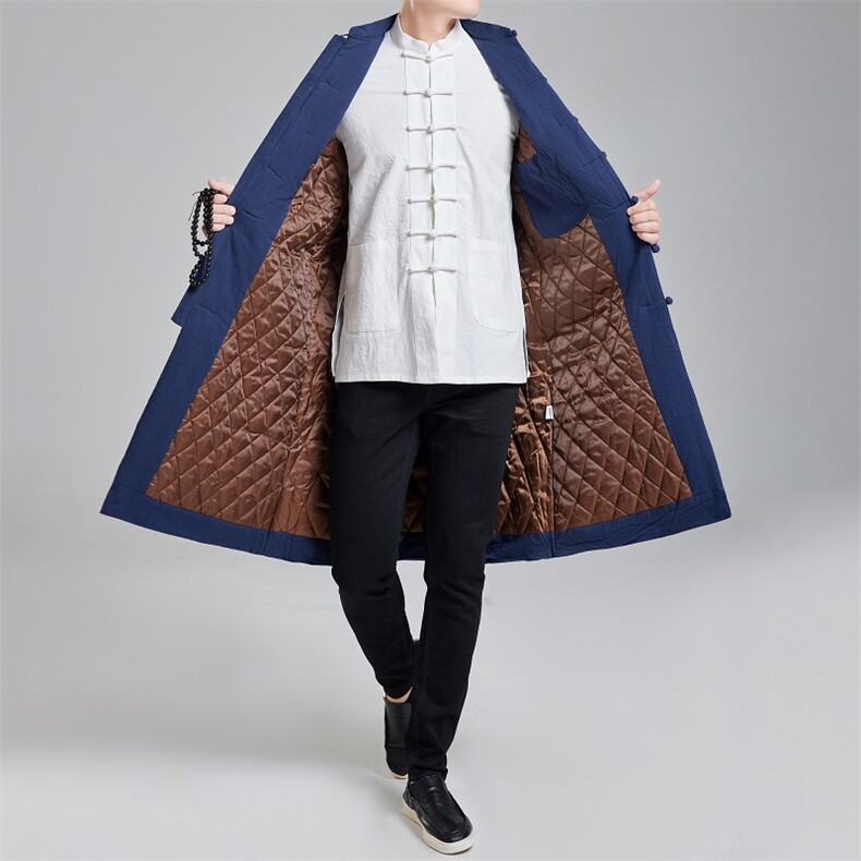 2025冬季唐装风棉衣加厚中长款男中式保暖立领棉服8690-P180,男装棉衣,星座1105-3