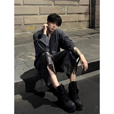 男针织开衫秋季新款潮流毛衣男MY5118-P60，男装针织衫/毛衣，星座208-5