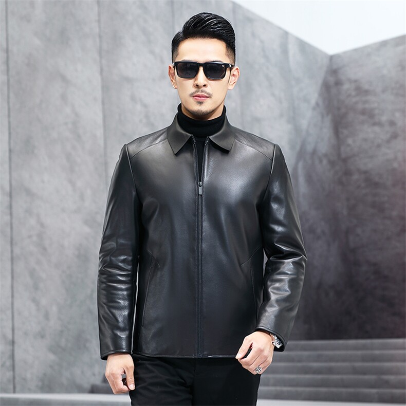 GBN9011冬季新款男士内胆外套翻领夹男装P920,男装皮衣,电商B360