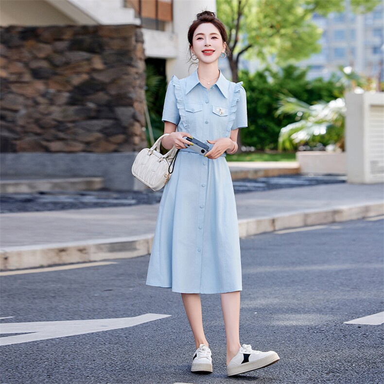 2026年夏季时尚潮流新款连衣裙,女装连衣裙,红依一坊