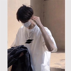 可设48小时发货支持抖音得物来样二开230克重磅美式短袖t恤MT372，男装T恤，电商A486
