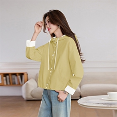 2026年休闲流行时尚连帽外套春季,女装短外套,涵亦佰惠, 2026年休闲流行时尚连帽外套春季,女装短外套,涵亦佰惠,