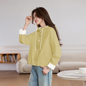 2026年休闲流行时尚连帽外套春季，女装短外套，涵亦佰惠